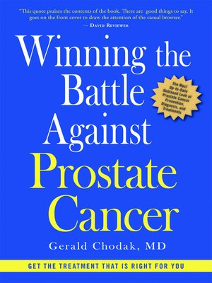 cover image of Winning the Battle Against Prostate Cancer